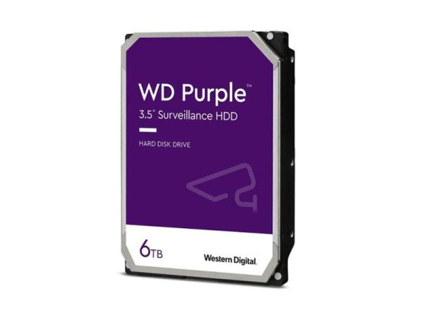 Ổ Cứng HDD 6TB WD Purple chuyên Camera - WD64PURZ