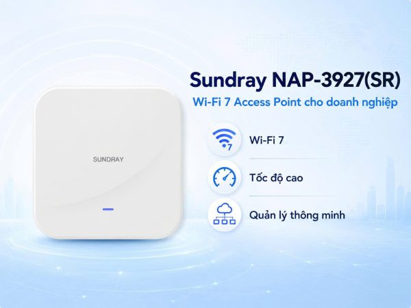 NAP-3927(SR) – Access Point Wi-Fi 7 thông minh cho doanh nghiệp